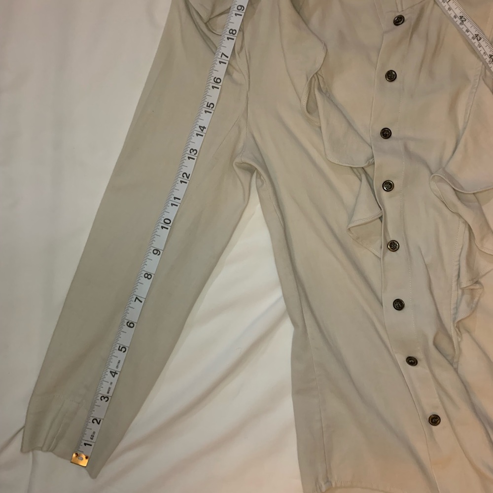 French Connection Ruffle Button Down - Picture 15 of 15